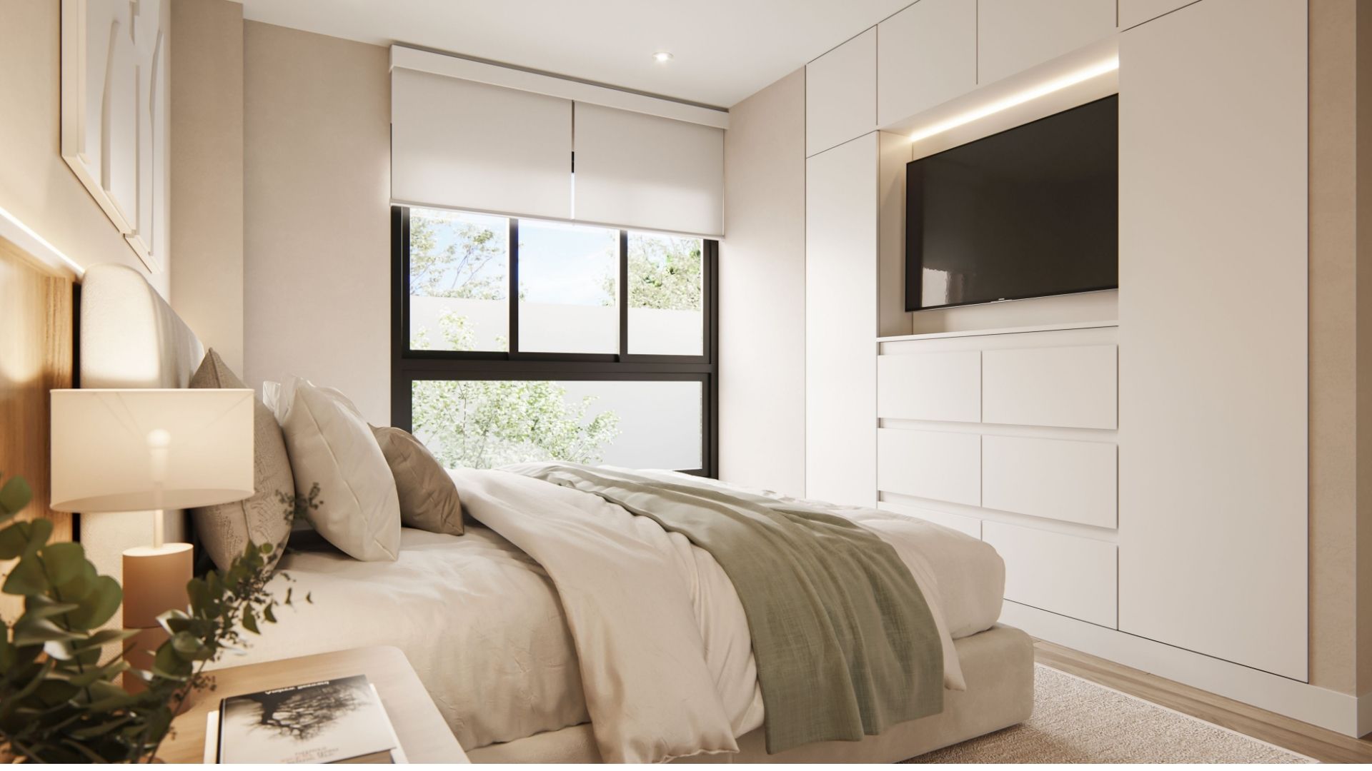 Dormitorio principal de Ávila Park